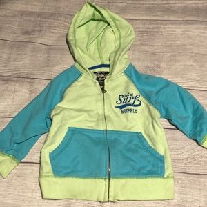 Boys Oshkosh 2T Zip up hoodie